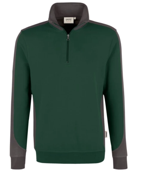 Hakro Herren Zip-Sweatshirt Contrast Mikralinar 476 10 Hakro Herren Zip-Sweatshirt Contrast Mikralinar 476 – Bild 10