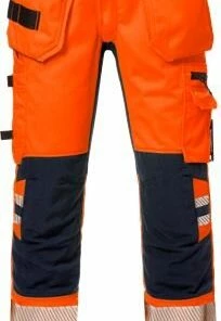 Kansas High Vis Handwerkerhose Flexforce Klasse 2