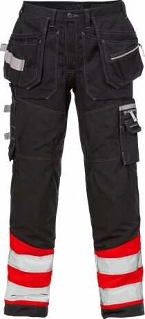 Kansas High Vis Handwerkerhose Klasse 1 2127 CYD 4 Kansas High Vis Handwerkerhose Klasse 1 2127 CYD – Bild 4