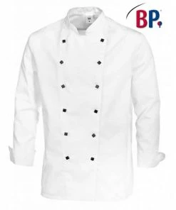 BP Berufsbekleidung Kochjacke 1517 400 21 Strapazierfähiges Mischgewebe