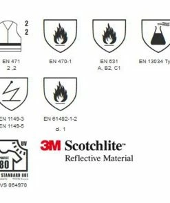 PLANAM Latzhose Major Protect Warngelb -BP® latzhose major protect warngelb5