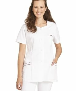 LEIBER Damenkasack 1/2 Arm 08/362 Weiß