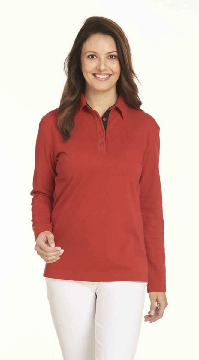 Leiber Polo-Shirt Langarm Für Damen Und Herren 08/2638 7 Leiber Polo-Shirt Langarm Für Damen Und Herren 08/2638 – Bild 7