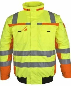 PKA Berufsbekleidung PKA Warnschutz Pilotenjacke, Warnschutzbekleidung