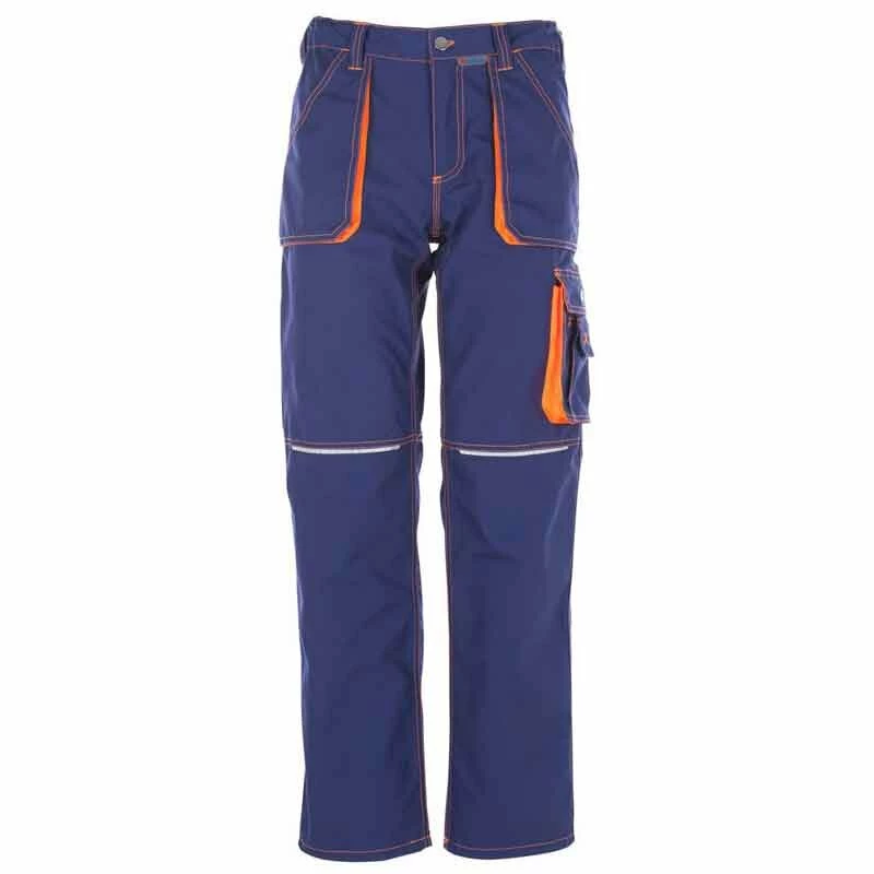 Planam Arbeitshose Basalt Neon 2 Planam Arbeitshose Basalt Neon – Bild 2