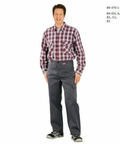 Planam Hitzeschutz / Schweißerschutz Bundhose 500g/m² -BP® planam hitzeschutz schweisserschutz bundhose 500g m4