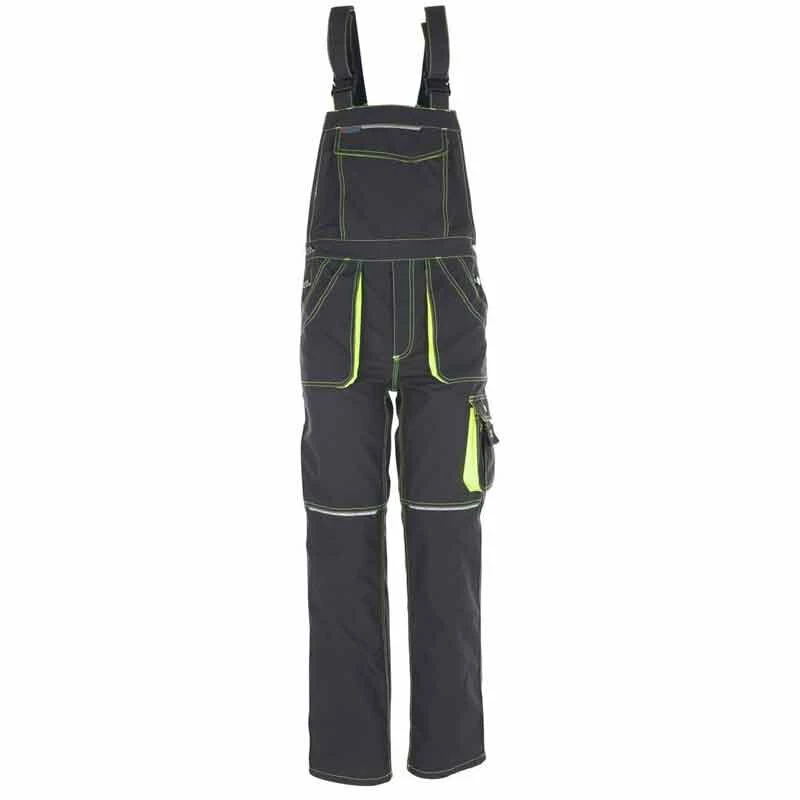 PKA Berufsbekleidung Planam Latzhose Basalt Neon 1 PKA Berufsbekleidung Planam Latzhose Basalt Neon