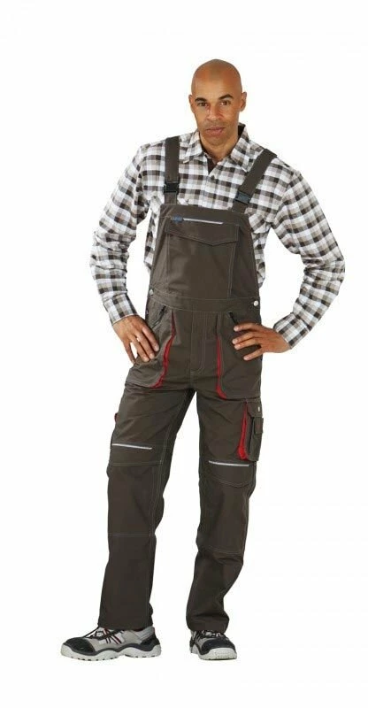 PLANAM Latzhose Basalt 8 PLANAM Latzhose Basalt – Bild 8