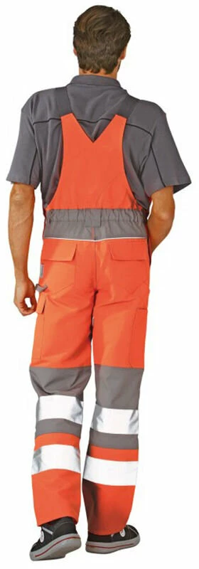 PLANAM Plaline Warnschutz Latzhose 5 PLANAM Plaline Warnschutz Latzhose – Bild 5