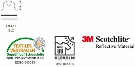 Planam Warnschutz Latzhose Uni 3 Planam Warnschutz Latzhose Uni – Bild 3