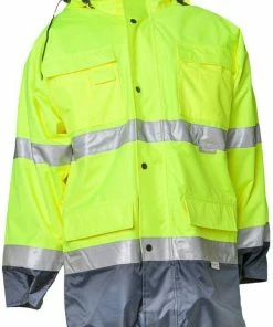 Planam Warnschutz Parka 2-farbig - Beste Materialien, Bester Schutz