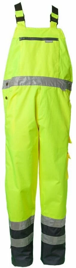 Planam Warnschutz Regen Latzhose 1 Planam Warnschutz Regen Latzhose
