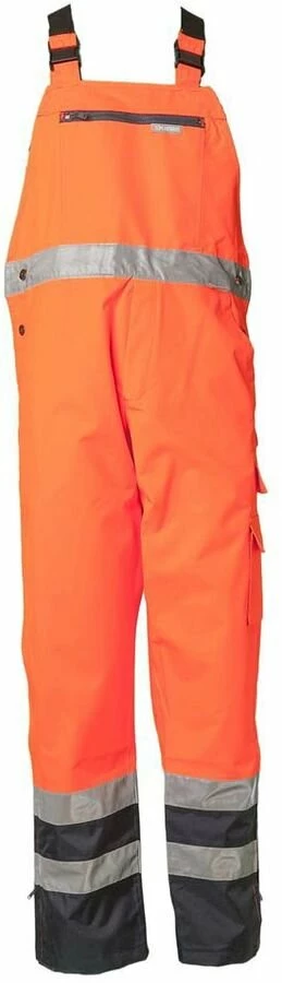 Planam Warnschutz Regen Latzhose 2 Planam Warnschutz Regen Latzhose – Bild 2
