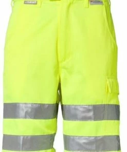 Planam Warnschutz Shorts Uni
