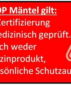Lochmann Rückenschlußmantel Wiederverwendbar Aus Nano Beschichtetem Stoff -BP® rueckenschlussmantel wiederverwendbar aus nano beschichtetem stoff 611