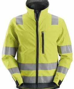 Snickers Workwear Snickers AllroundWork Warnschutz Softshelljacke 1230 -BP® snickers allroundwork warnschutz softshelljacke 12304