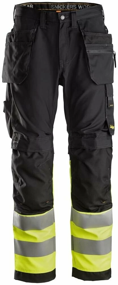 Snickers Workwear Snickers Arbeitshose AllroundWork High-Vis Mit Holstertaschen 6233 1 Snickers Workwear Snickers Arbeitshose AllroundWork High-Vis Mit Holstertaschen 6233