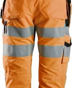 Snickers Workwear Snickers Warnschutz Piratenhose LiteWork High-Vis Mit Holstertaschen 6134 -BP® snickers warnschutz piratenhose litework high vis mit holstertaschen 61347