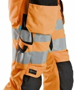 Snickers Workwear Snickers Warnschutz Piratenhose LiteWork High-Vis Mit Holstertaschen 6134 -BP® snickers warnschutz piratenhose litework high vis mit holstertaschen 61348