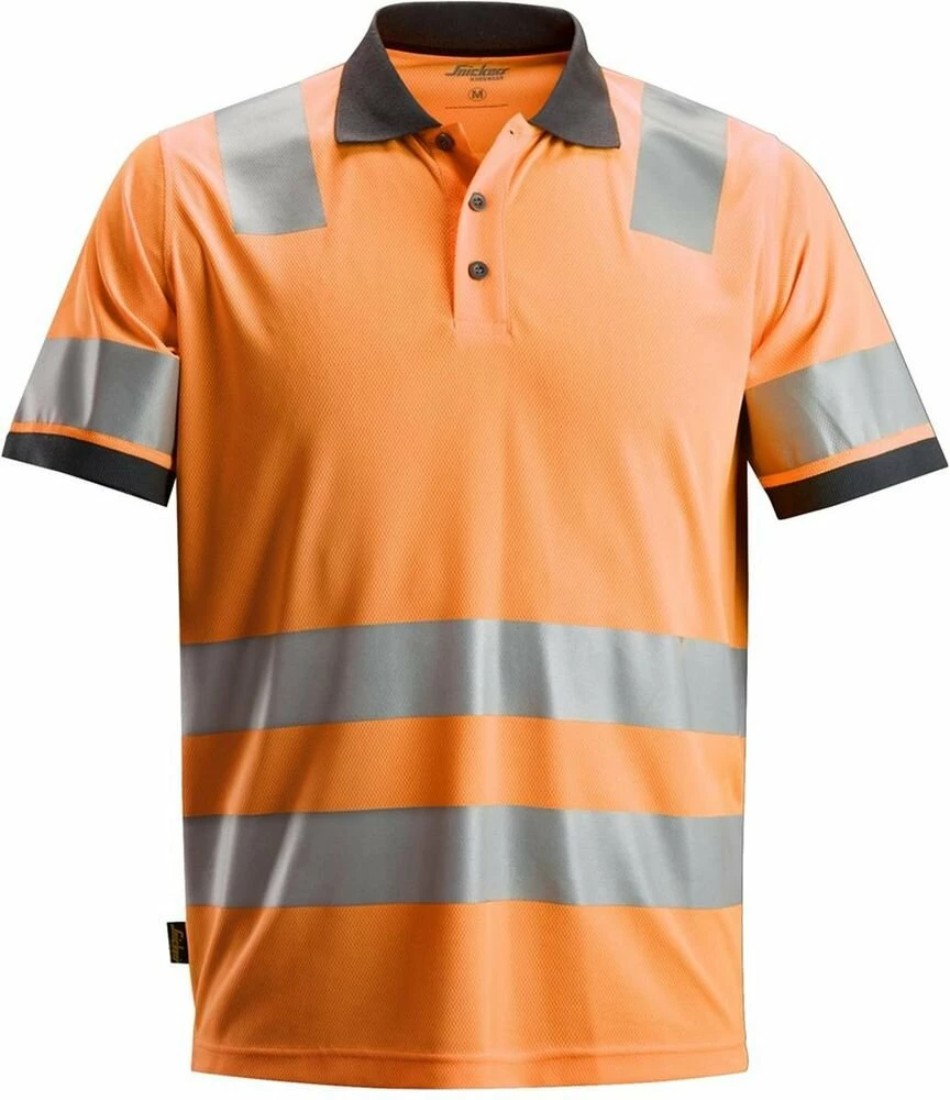 Snickers Workwear Snickers Warnschutz Polo-Shirt High-Vis 2730 3 Snickers Workwear Snickers Warnschutz Polo-Shirt High-Vis 2730 – Bild 3