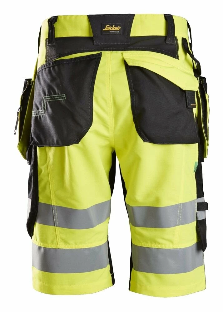 Snickers Workwear Snickers Warnschutz Shorts FlexiWork High-Vis Mit Holstertaschen 6933 3 Snickers Workwear Snickers Warnschutz Shorts FlexiWork High-Vis Mit Holstertaschen 6933 – Bild 3