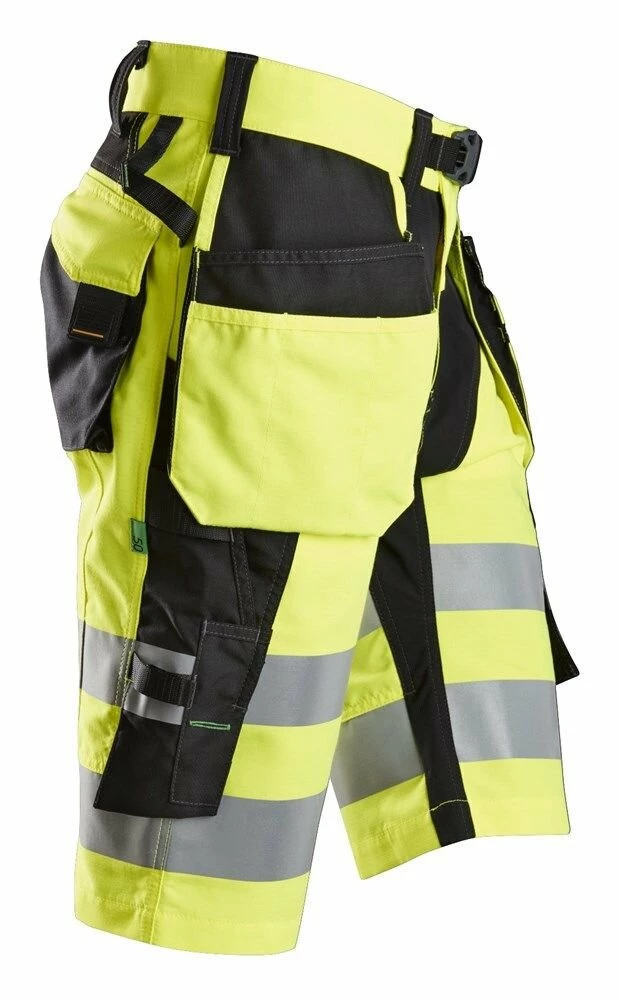 Snickers Workwear Snickers Warnschutz Shorts FlexiWork High-Vis Mit Holstertaschen 6933 4 Snickers Workwear Snickers Warnschutz Shorts FlexiWork High-Vis Mit Holstertaschen 6933 – Bild 4
