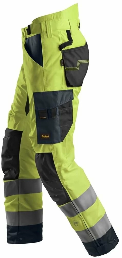 Snickers Workwear Snickers Warnschutzhose AllroundWork High-Vis 37.5® Isolierend 6639 2 Snickers Workwear Snickers Warnschutzhose AllroundWork High-Vis 37.5® Isolierend 6639 – Bild 2