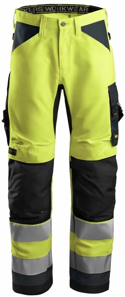 Snickers Workwear Snickers Warnschutzhose AllroundWork High-Vis 6331 1 Snickers Workwear Snickers Warnschutzhose AllroundWork High-Vis 6331