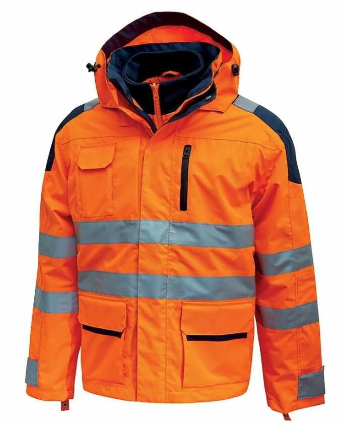 U-Power Warnschutz Regenparka Backer HL162 1 U-Power Warnschutz Regenparka Backer HL162