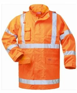 Warnschutz Regenjacke Nils Orange - Safestyle