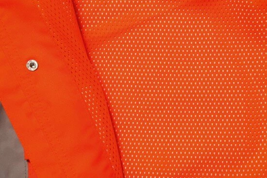 Warnschutz Regenjacke Nils Orange - Safestyle 2 Warnschutz Regenjacke Nils Orange - Safestyle – Bild 2