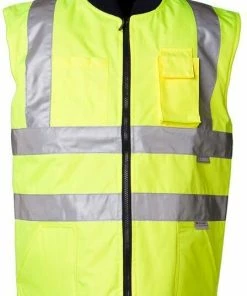 Planam Warnschutz Winter Weste - Hält Trocken, Macht Sicher