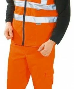 Planam Warnschutz Winter Weste - Hält Trocken, Macht Sicher -BP® warnschutz winter weste4